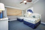 Queen loft bedroom